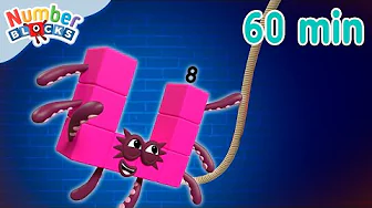 Las múltiples formas de Octobloque 🐙 Conteo para niños | Caricaturas animadas | Numberblocks Español