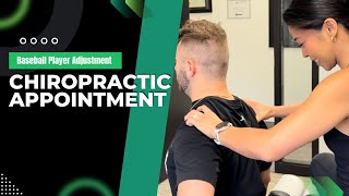 BASEBALL PLAYER CHIROPRACTIC ADJUSTMENT