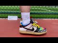 High quality nike sb dunk low what the prod on feet