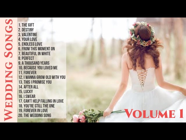 Wedding Songs Vol. 1, Collection