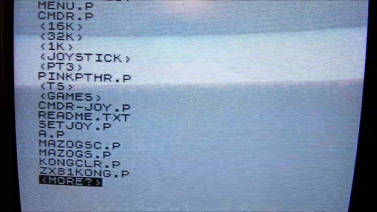 Chroma Interface [Retro: Sinclair ZX81] - YouTube