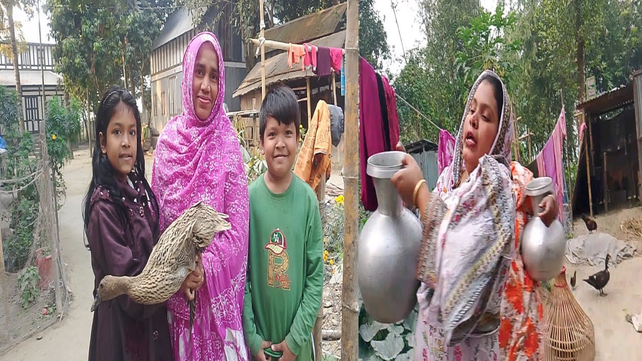 খুকি ভাবির কাছে ...'হাঁস বিক্রি করলাম!😇 কতো টাকায়..👀?