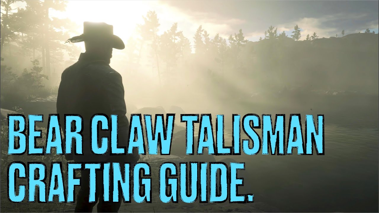 Red Dead Redemption II. Bear Claw Talisman. Complete Crafting Guide