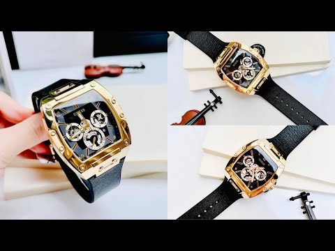 Video ⌚️Mở hộp đồng hồ Guess G0202G1 - youtube