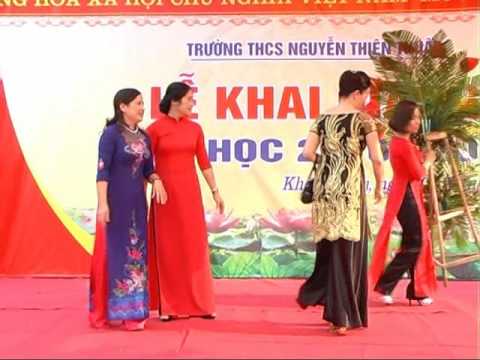 LỄ KHAI GIẢNG TRƯỜNG THCS NGUYỄN THIỆN THUẬT 2016 - 2017 TẬP 2 - youtube
