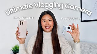 Can the Insta360 GO Ultra vlogging camera replace the iPhone? | A Productive Day in the Life