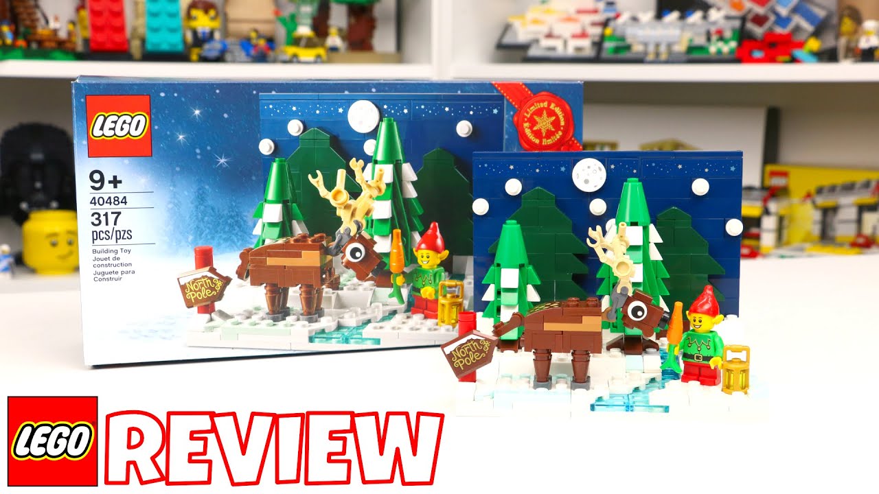 聖道   作       「自然の園」 Santa's Front Yard LEGO GWP Review 🎅🏻 - Set #40484 - YouTube