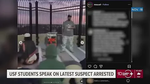 USF students speak on recent arrest of suspects who disrupted a prayer session for Muslim students