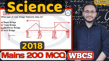 Science 2018 I WBCS Mains Previous Year Solution I Explained in Bangla I