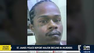St. James police report major decline in murders  | @CVMTVNews