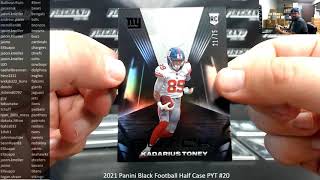 9/25/2021 2021 Panini Black Football Half Case PYT #20