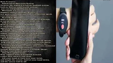 commercial Ticwatch 2 Smartwatch iOS Android Compatible Review and Price