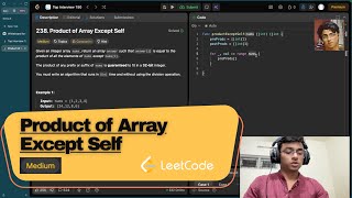 Product of Array Except Self - Golang | LeetCode Top Interview 150 | Coding Interview Prep 2025