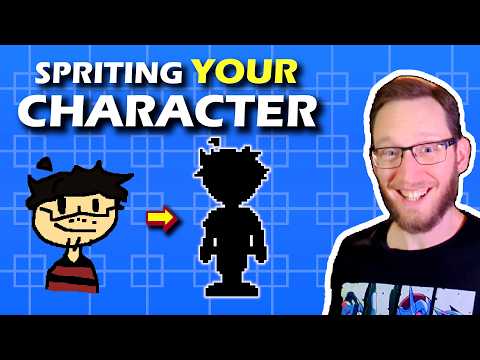 Make YOUR Character Designs into Pixel Art Sprites!