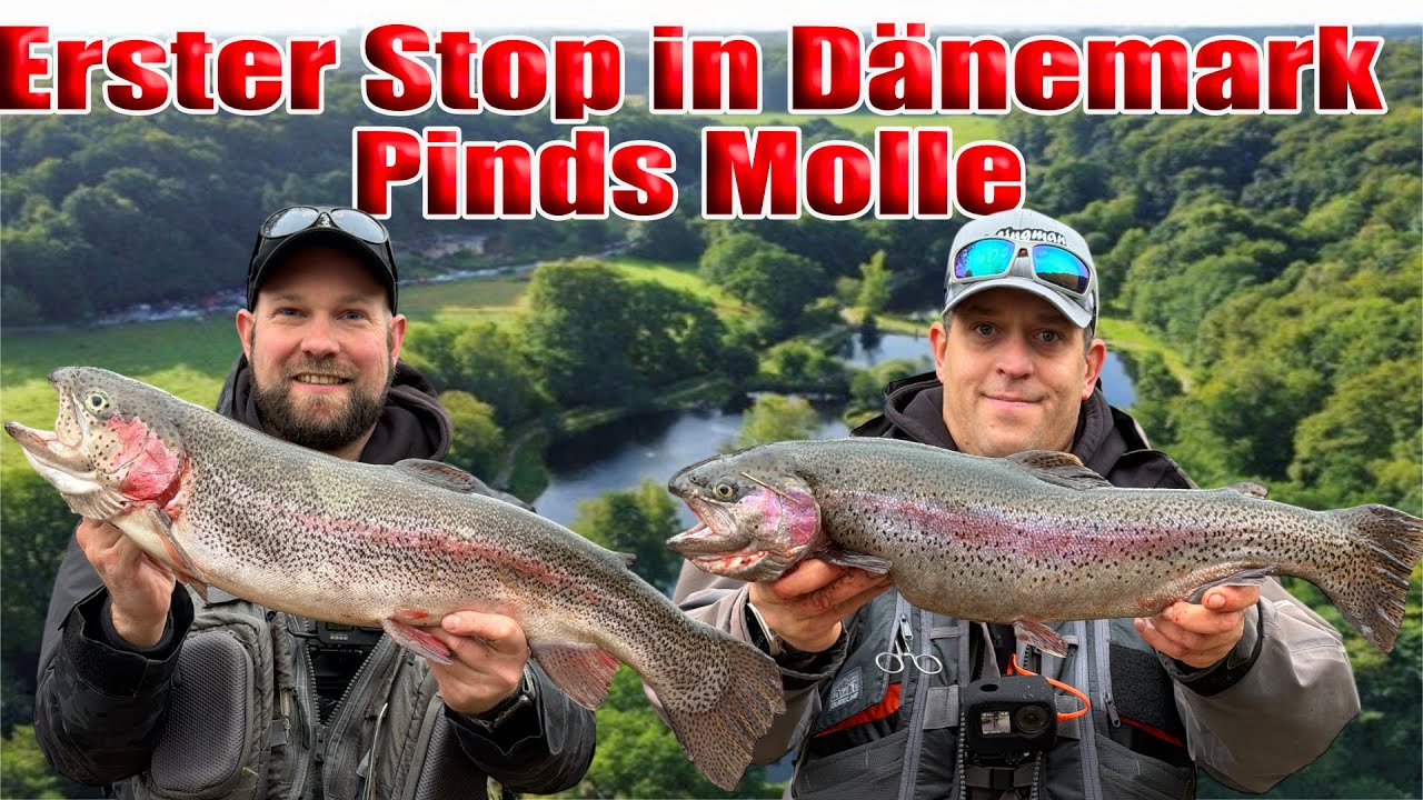 Start der Dänemark Serie 2.0 in Pinds Molle mit der Ul Rute