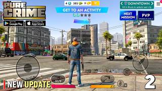 Pure Crime (New Update) - New Jobs, Vehichles, Weapons | Open World Gameplay 2