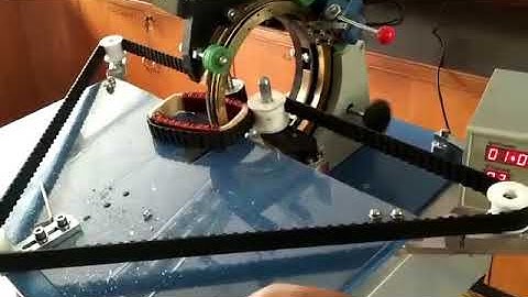 How to wind oval rectangular coil rectangular coil winding machine