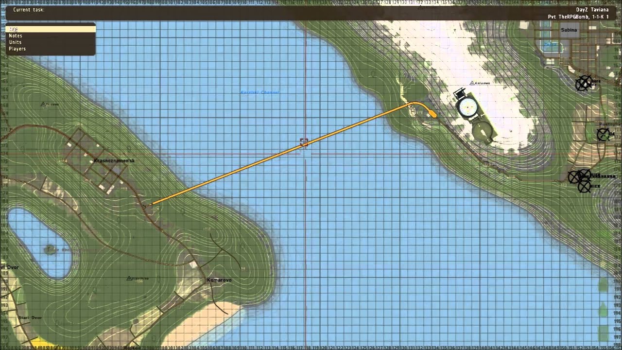 Карта тавиана для dayz standalone