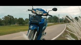 cinematic B roll Honda wave 110i