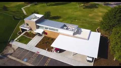 University of Utah Ski Team Building - Drone Video 4K