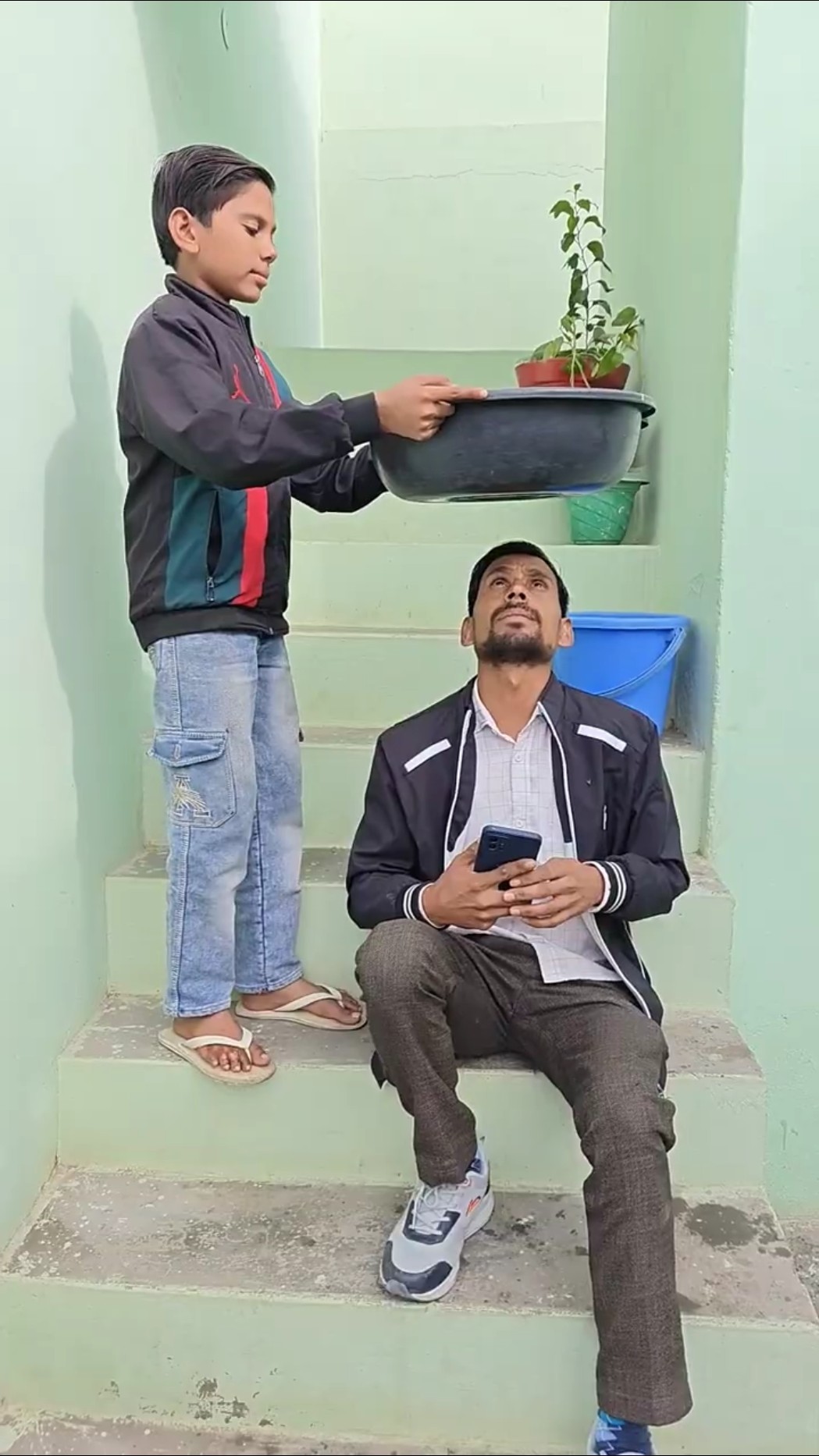 Papa ko bigane se bacha liya ? #shorts