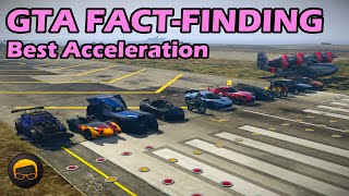 What's The Fastest Accelerating Car In GTA Online? - GTA 5 Fact-Finding №39