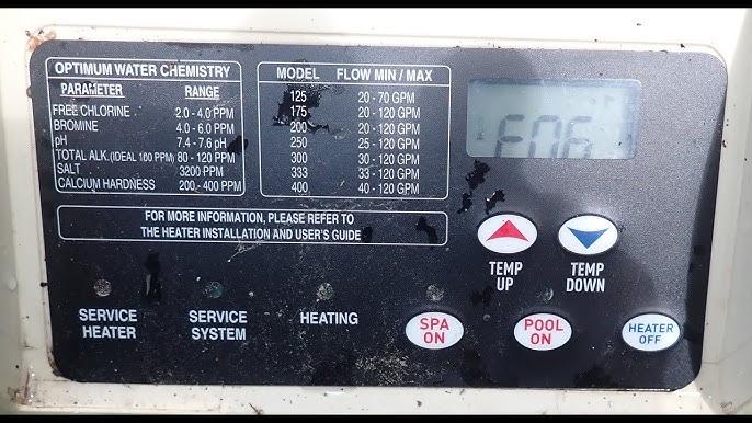 How To Repair Pentair Master Temp Error