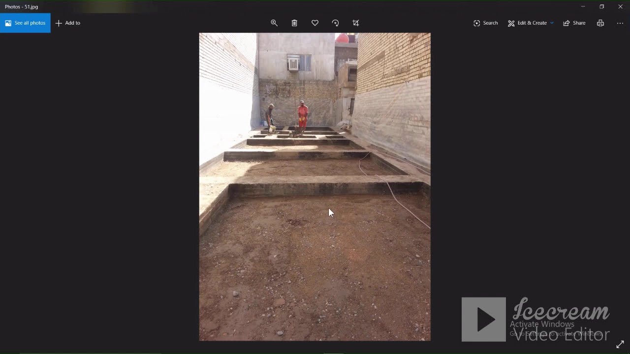 أنواع  الأسس الشائعة  في بناء المنازل/الحلقة الأولى الأساس الجداري(الشريطي)