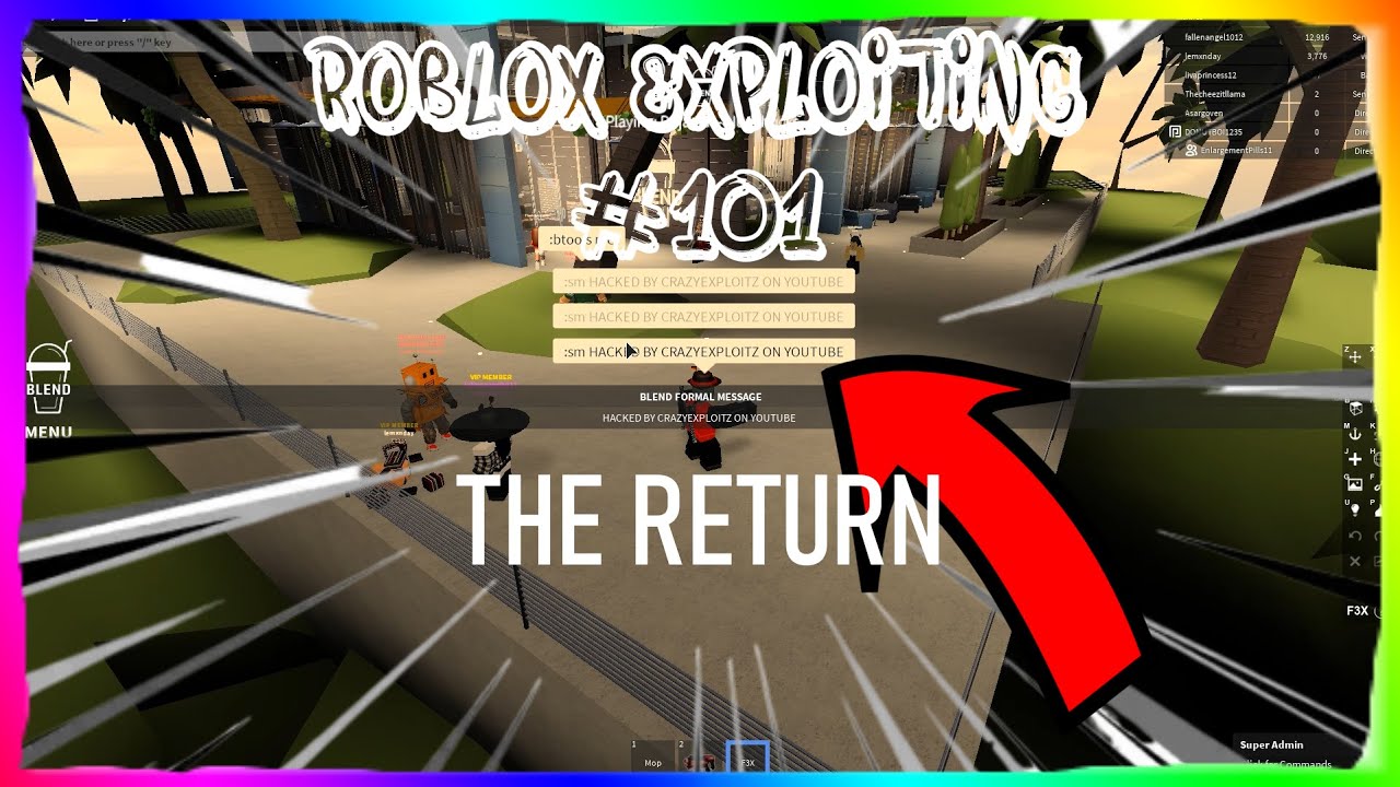 Roblox Exploiting 53 Shooting Up An Oder Party By Crazyexploitz - roblox protosmasher exploiting 12 shooting up vella resort and