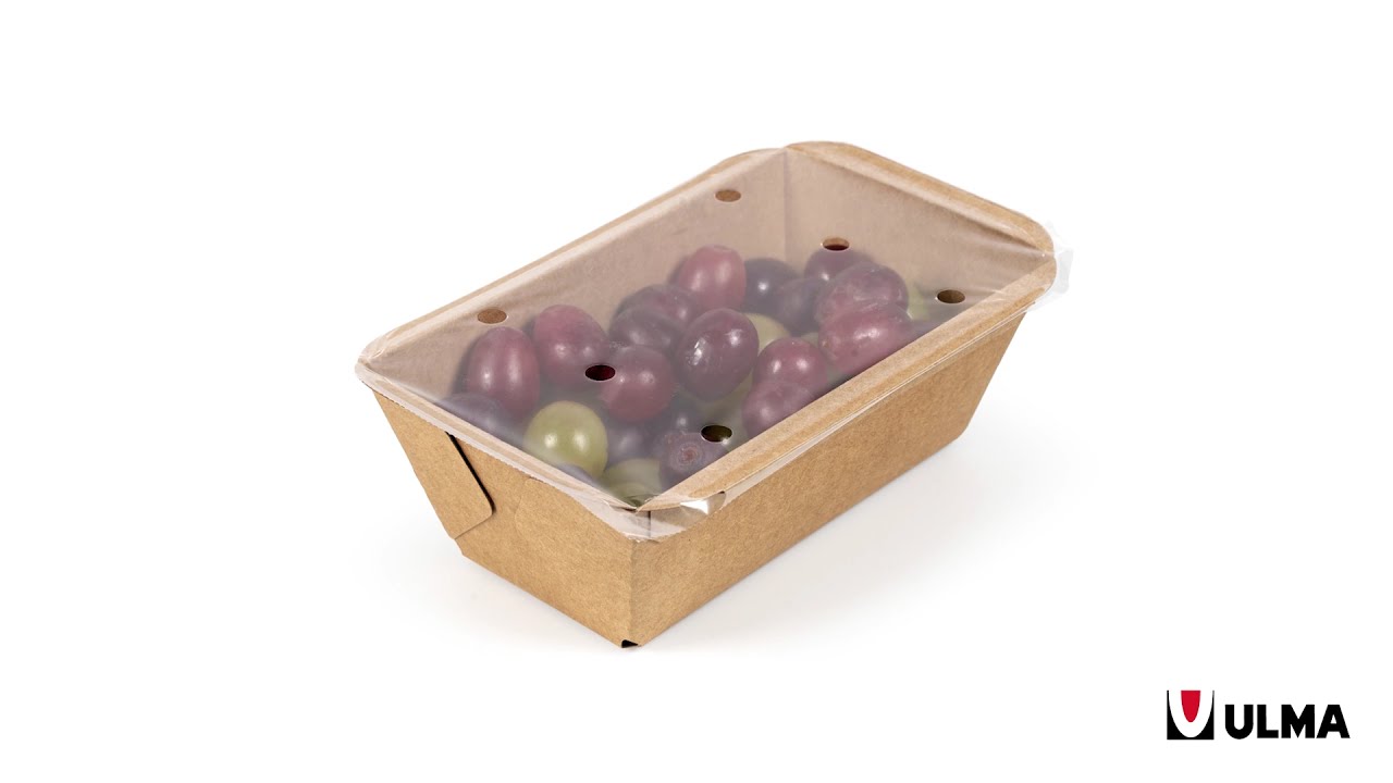 Высокопроизводительные трейсилеры ULMA для упаковки овощей, фруктов и ягод в лотки​