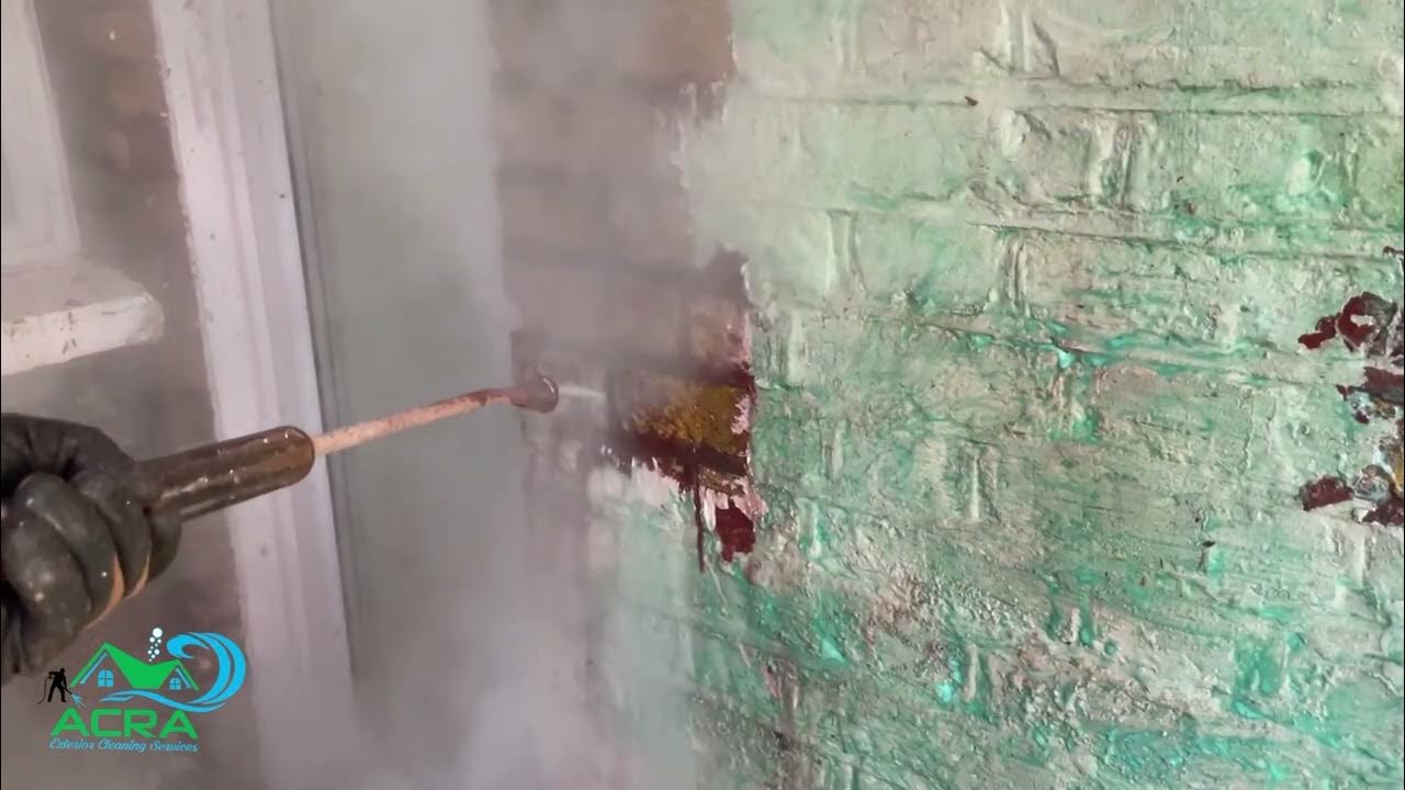 Paint Removal in London How to remove paint from brick YouTube