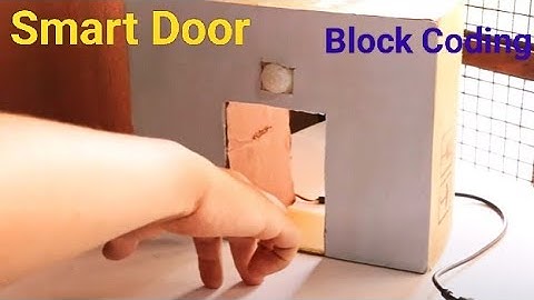 Tinkercad Arduino Project : Smart Door Opening Using PIR Sensor | Motion Sensor Arduino Tinkercad
