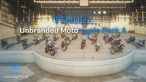 TTModz Motorcycle Pack | Unbranded Debadged | Fivem Motorcycle