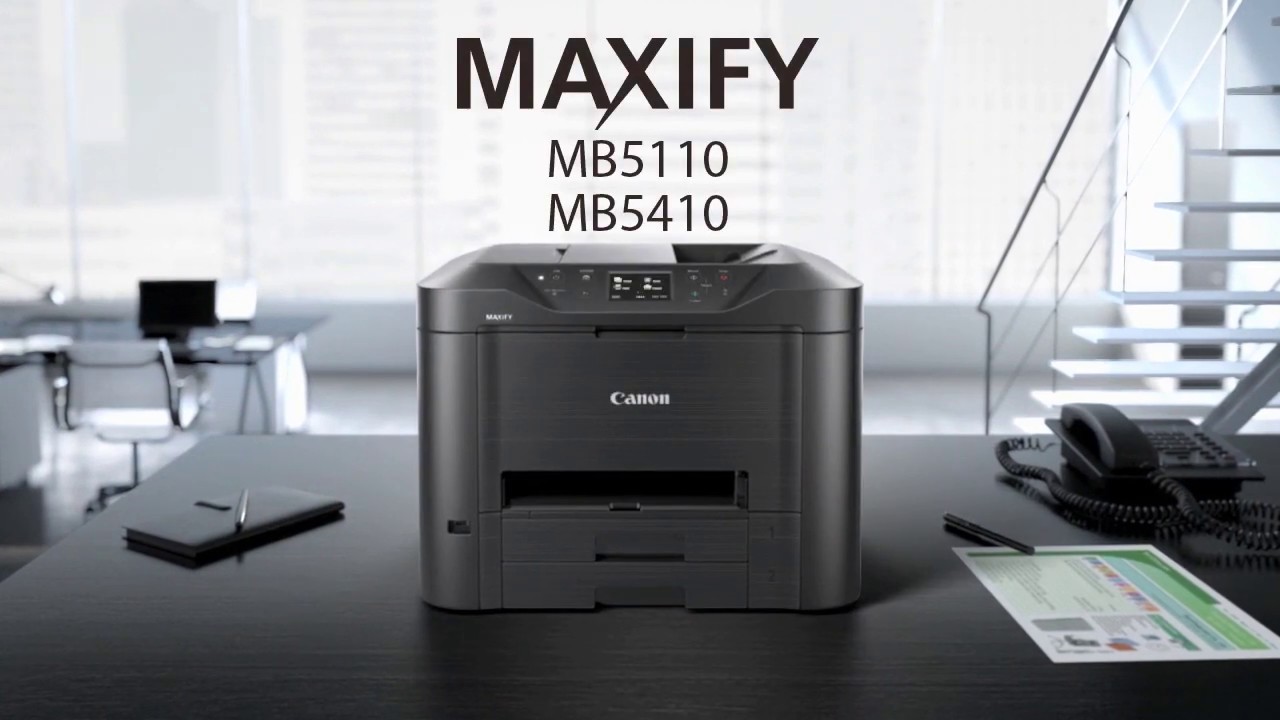CANON MB 5110 - YouTube