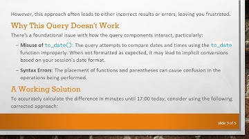 Why Subtraction of Time Doesn