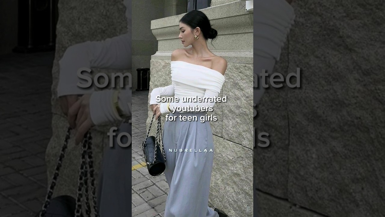 some underrated youtubers for teen girls🧚‍♀️ 