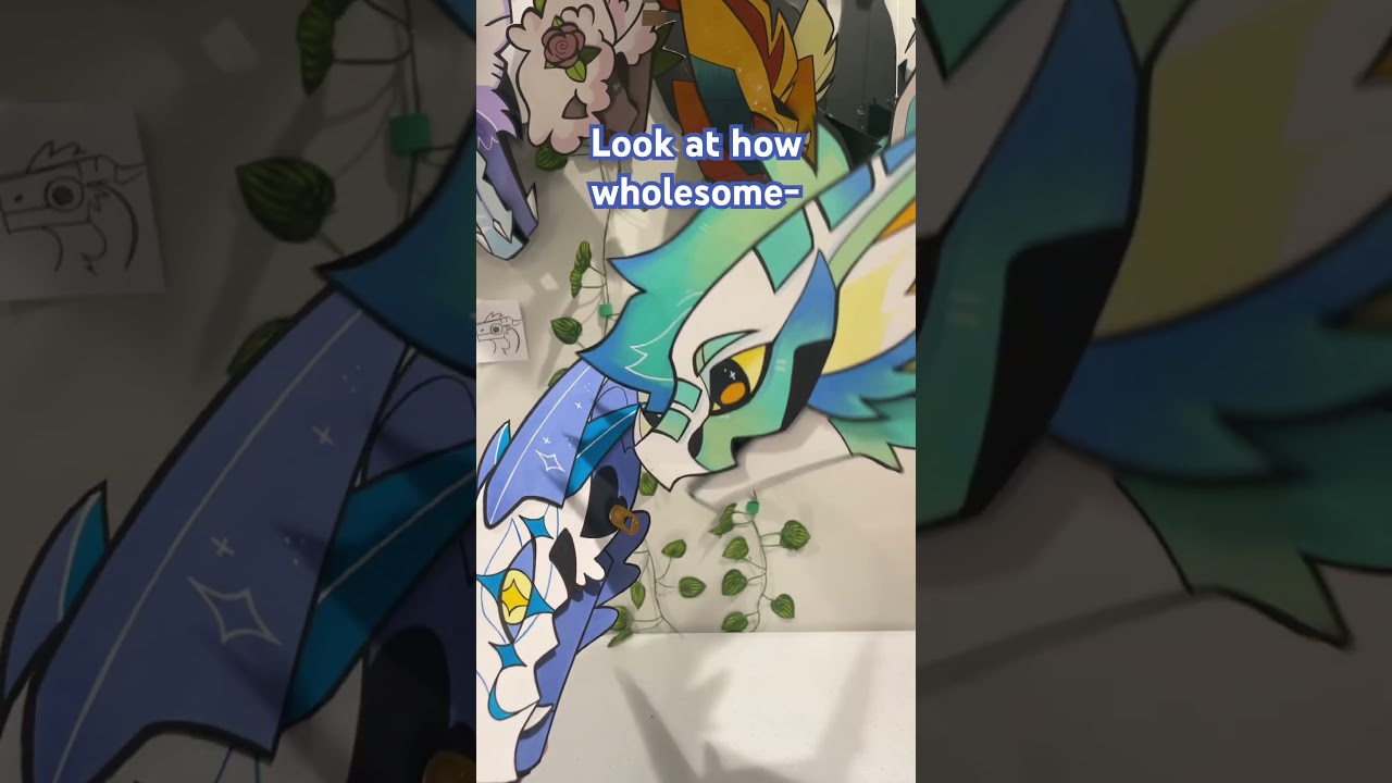 Как же приятно смотреть на свои старые работы 😭 