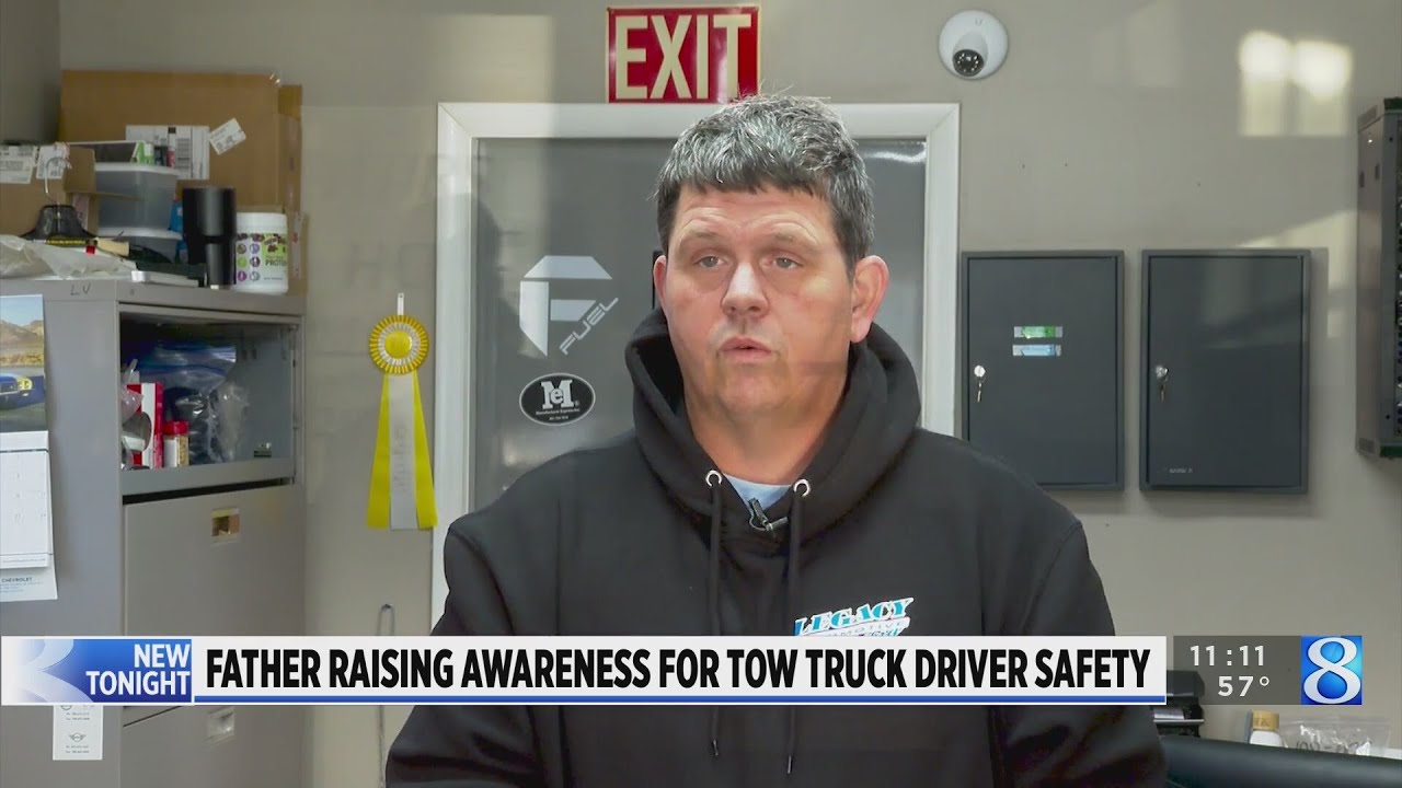 Father of tow truck driver killed in crash: ‘Move over’ - YouTube