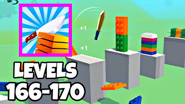 Slice it all 🔪🍰🍰 All Levels Gameplay Android iOS New Update 166-170