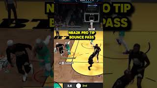 NBA2K26 PRO TIP: BOUNCE PASS! #dayfri #nba2k26 #nba2k #proam #bestcenterbuild #2ktips