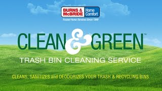 Clean & Green Trash Bin Washing Service Video