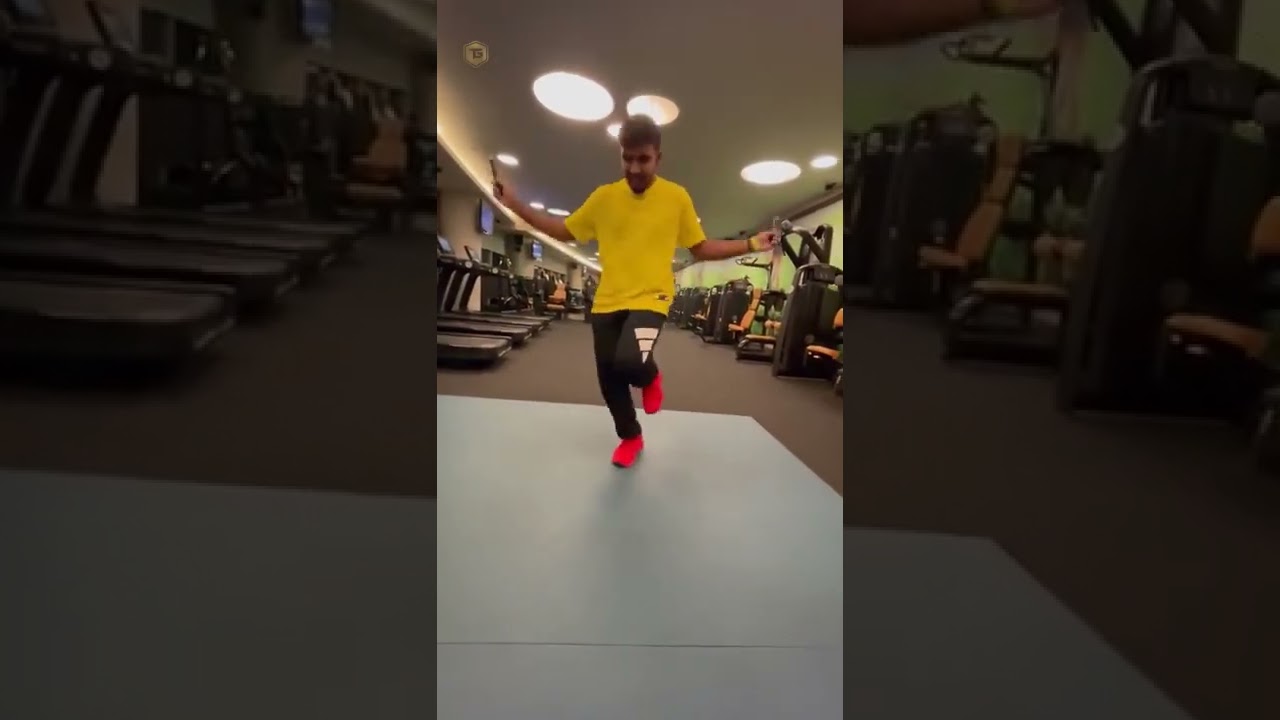 Ujjwal bhai exercise room exercise karte hue ki video