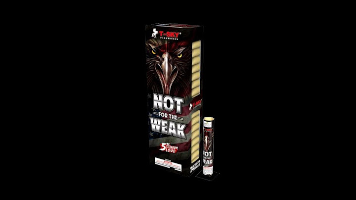 Not For The Weak 5" Canister Shells - 942 (T-Sky)