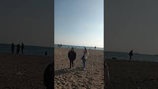 walking tour Barcelona Beach ⛱️ good morning