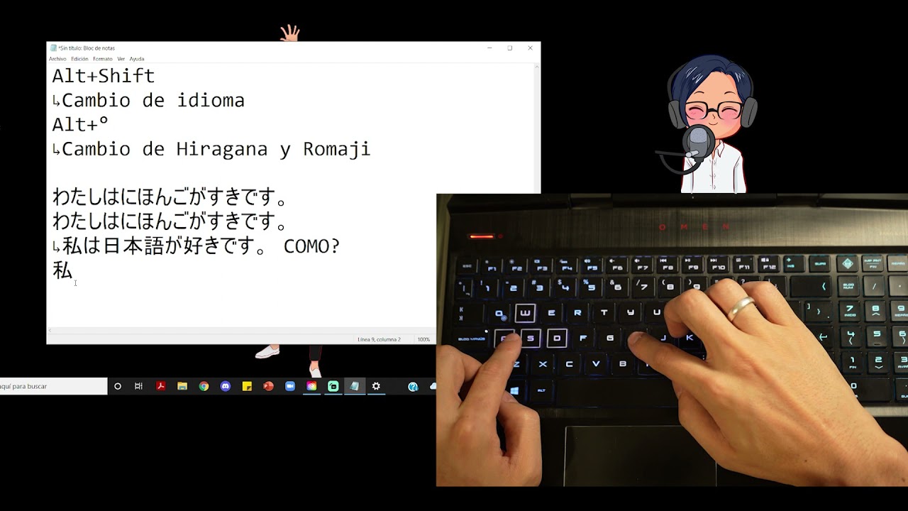 Cómo usar el TECLADO en JAPONES 💻  Tutorial paso a paso 2021 | Trucos y consejos que debes saber 🇯🇵