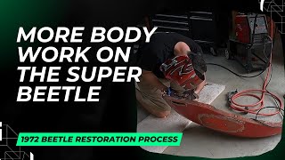 Super Beetle Restoration! Back to bodywork on the fenders!