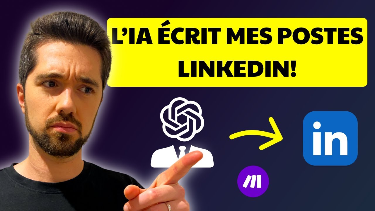 Automatiser vos PUBLICATIONS Linkedin grâce à Make et l'IA ! (Perplexity + ChatGPT)