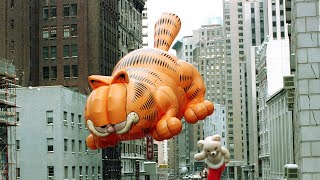 Macy’s Parade balloons: Garfield