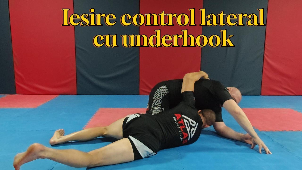 Iesire control lateral cu underhook