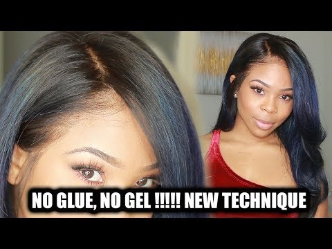 SALON SECRETS:  Glueless LACE FRONT WIG Technique | WOWAFRICAN